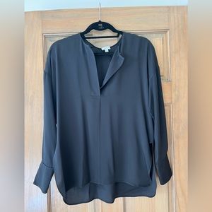 Vince simple black blouse size 2